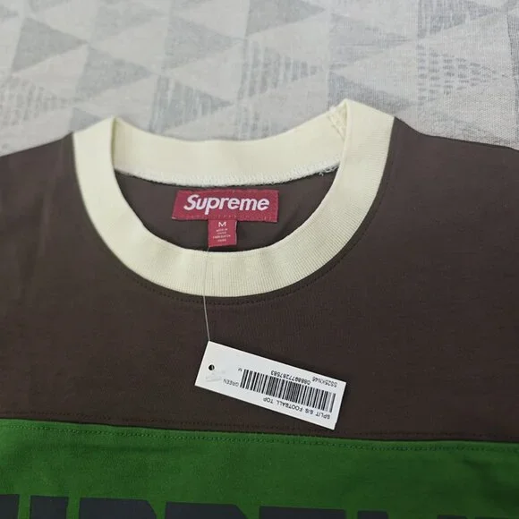 Supreme Men's Green Short-Sleeve Shirt - Picture 2 of 6
